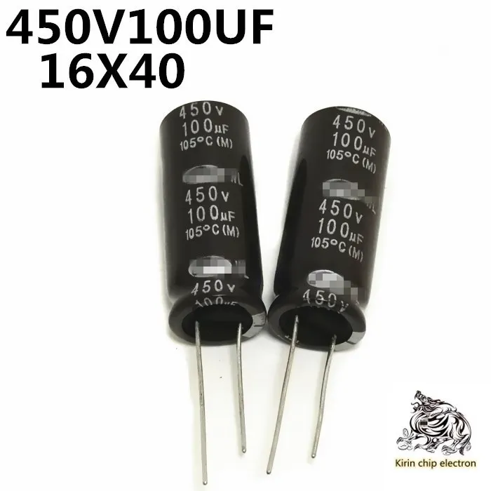 10 шт./лот конденсатор 450 в мкФ фильтр электролитический 16X40 16X50|Конденсаторы| |
