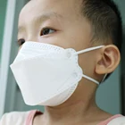 Одноразовые маски для лица для детей 3-10 лет, детская дышащая защитная маска