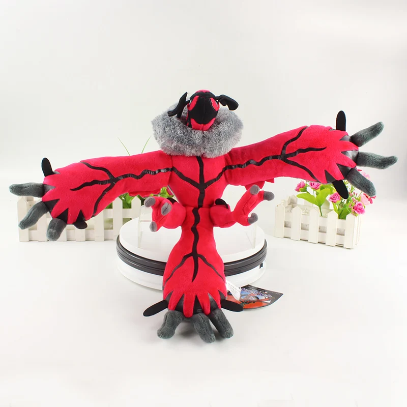 

16" 40cm Anime X/Y Flying Birds Yveltal Plush Toys Soft Stuffed Animals Dolls Birthday Gift for Kids