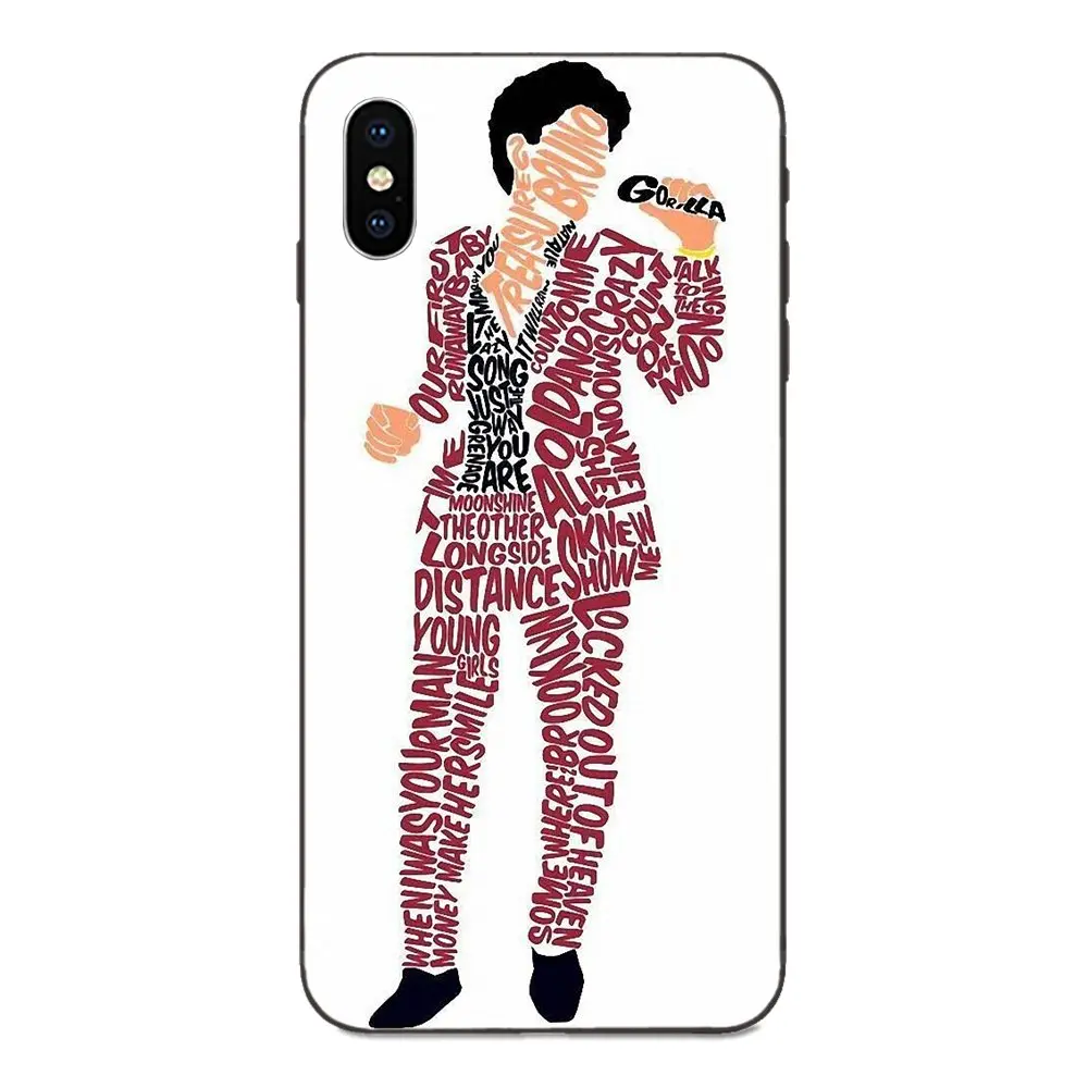 as picture Термополиуретановый чехол Чехол Bruno Mars для Huawei Honor 5A 6A 6C 7A 7C 7X8 8A 8C 8X9 9X10 10i 20 Lite рro - Цвет: as picture