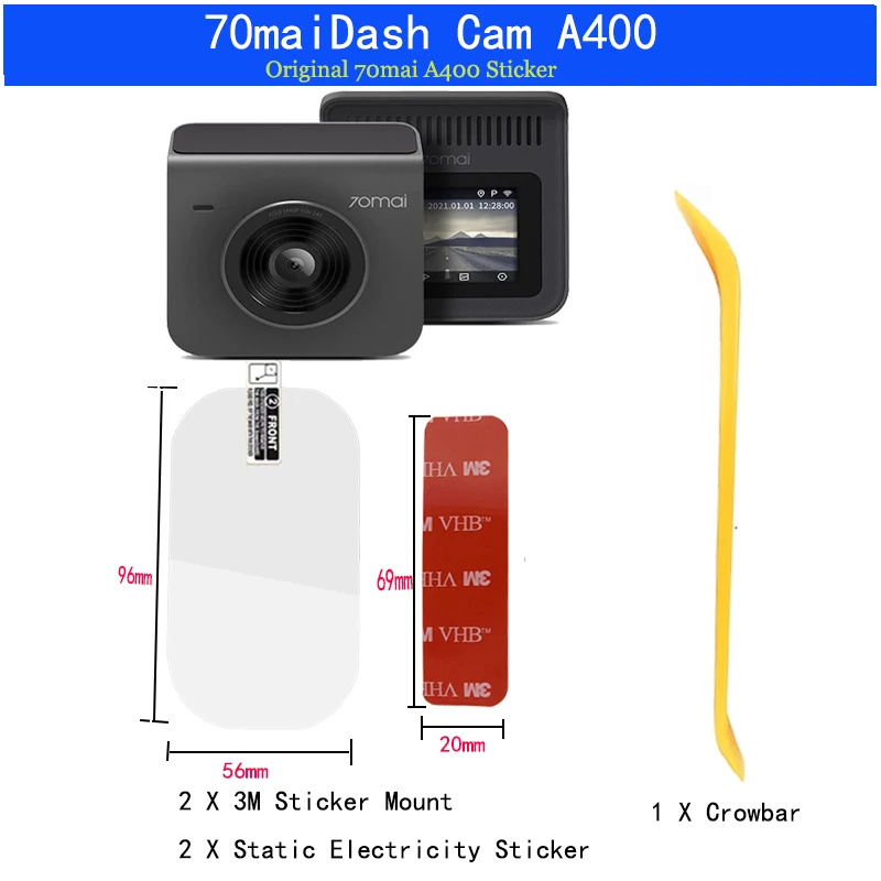 Для оригинального видеорегистратора 70mai A400 видеорегистратор Smart 3M пленка и