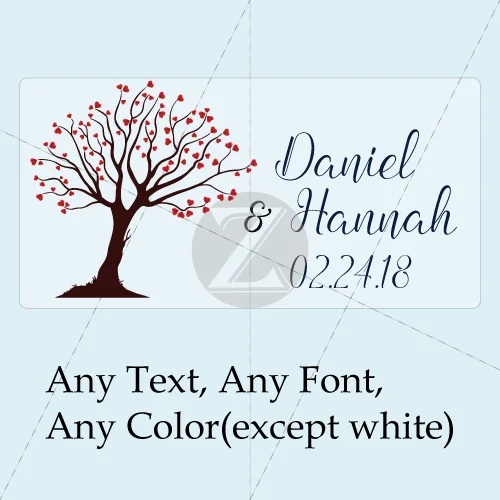 100 Pieces, Wedding Bubble Labels Personalized, Custom, Bubble Wand Wedding Transparent Clear Stickers(no tube - Цвет: 05