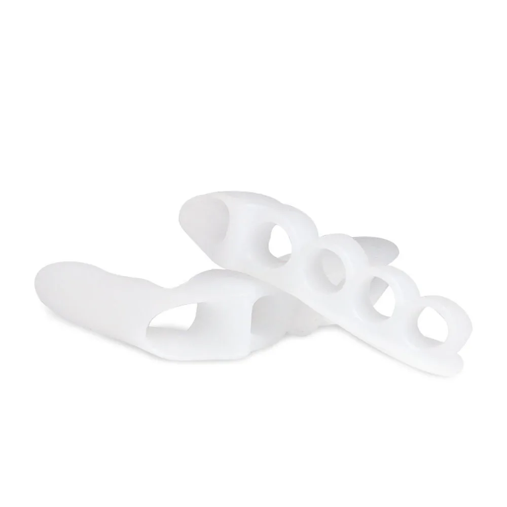 2 шт. силиконовый разделитель для пальцев ног при вальгусной деформации - купить