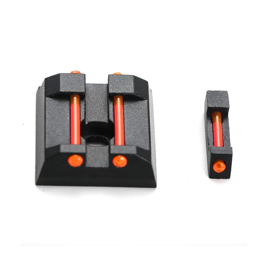 Алюминиевый металлический волоконно-оптический 3-точечный прицел передняя