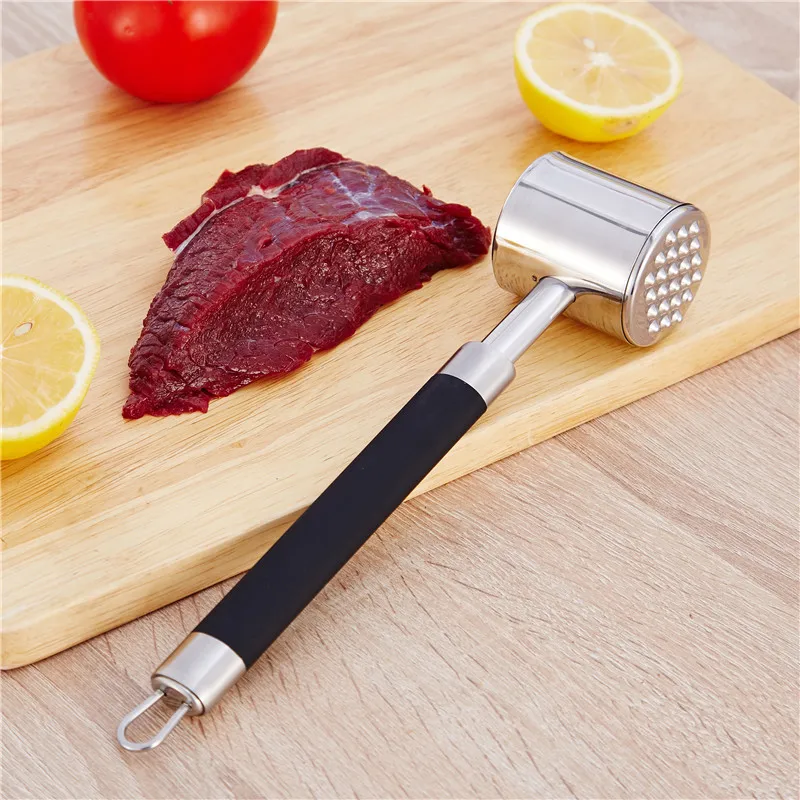 

316 Stainless Steel Meat Hammer Pork Chop Steak Hammer Meat Fluffy Tender Meat Minced Meat Hammer Creative Kitchen Tools