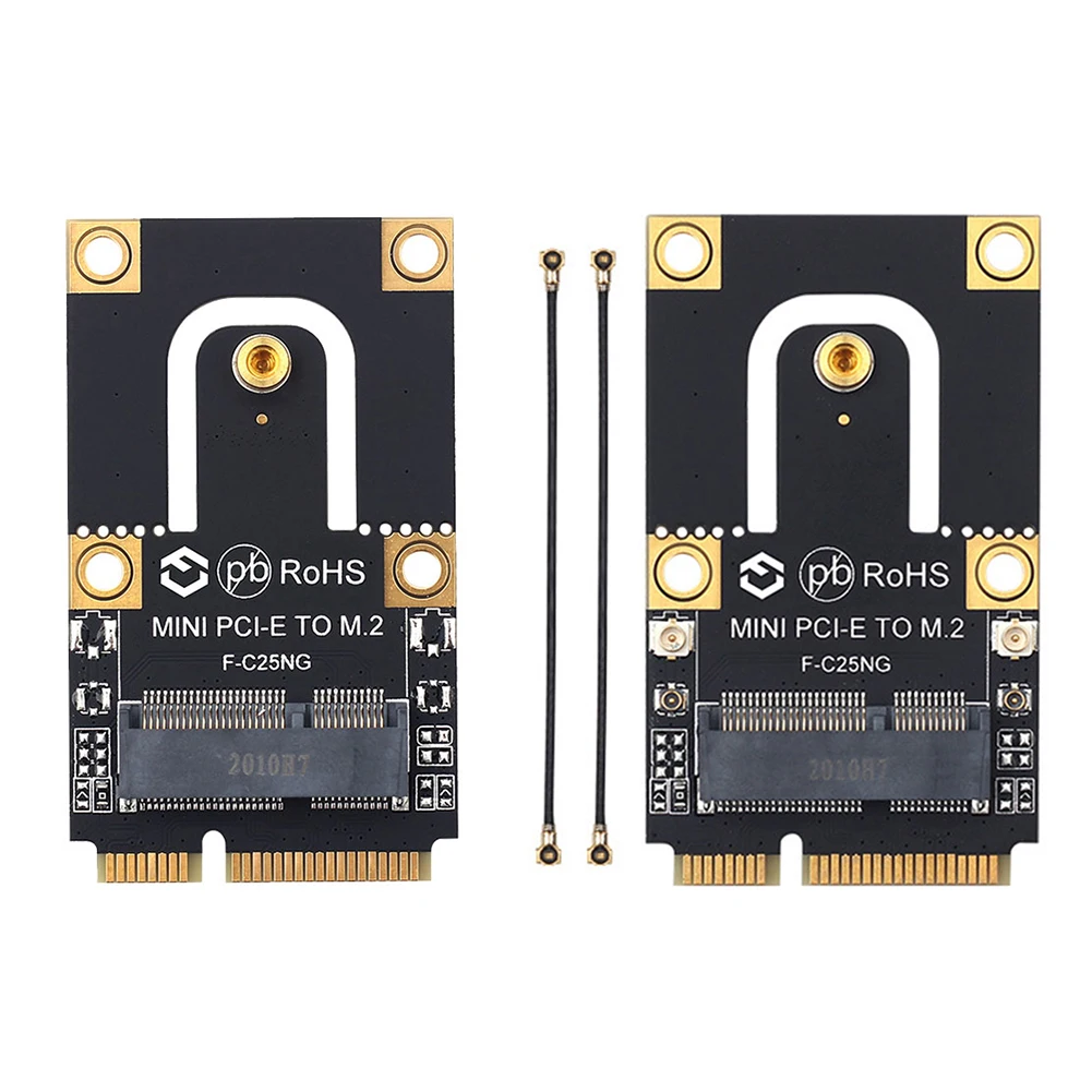 

M.2 Key to Mini PCI-E Wireless Card Converter PCI Express WiFi Module Adapter Computer Connectors Accessories