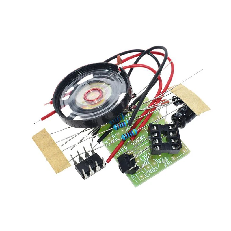 NE555 дверной звонок набор электронного производства Набор сделай сам Ding dong Звонок