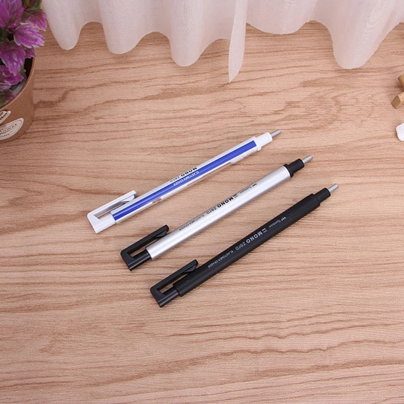 

Ластик с круглым наконечником, ультратонкий резиновый карандаш, идеальная коррекция детали, профессиональный ластик для рисования, ручка с...