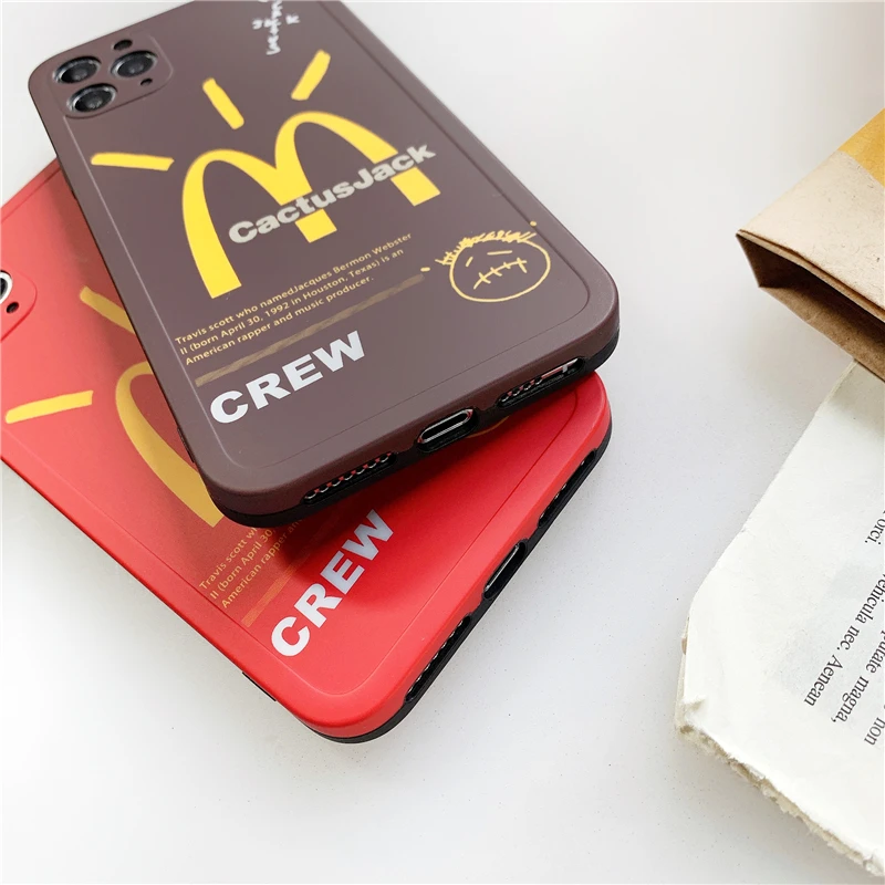 travis scott cactus jack iphone 11 case high quality silicone case for iphone 12 pro max 11 pro 7 8 x xs xr free global shipping