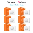 1-30 шт SONOFF Zigbee SNZB-03 Смарт движения Сенсор детектор домашней безопасности уведомления через приложение eWeLink нужно SONOFF ZBBridge