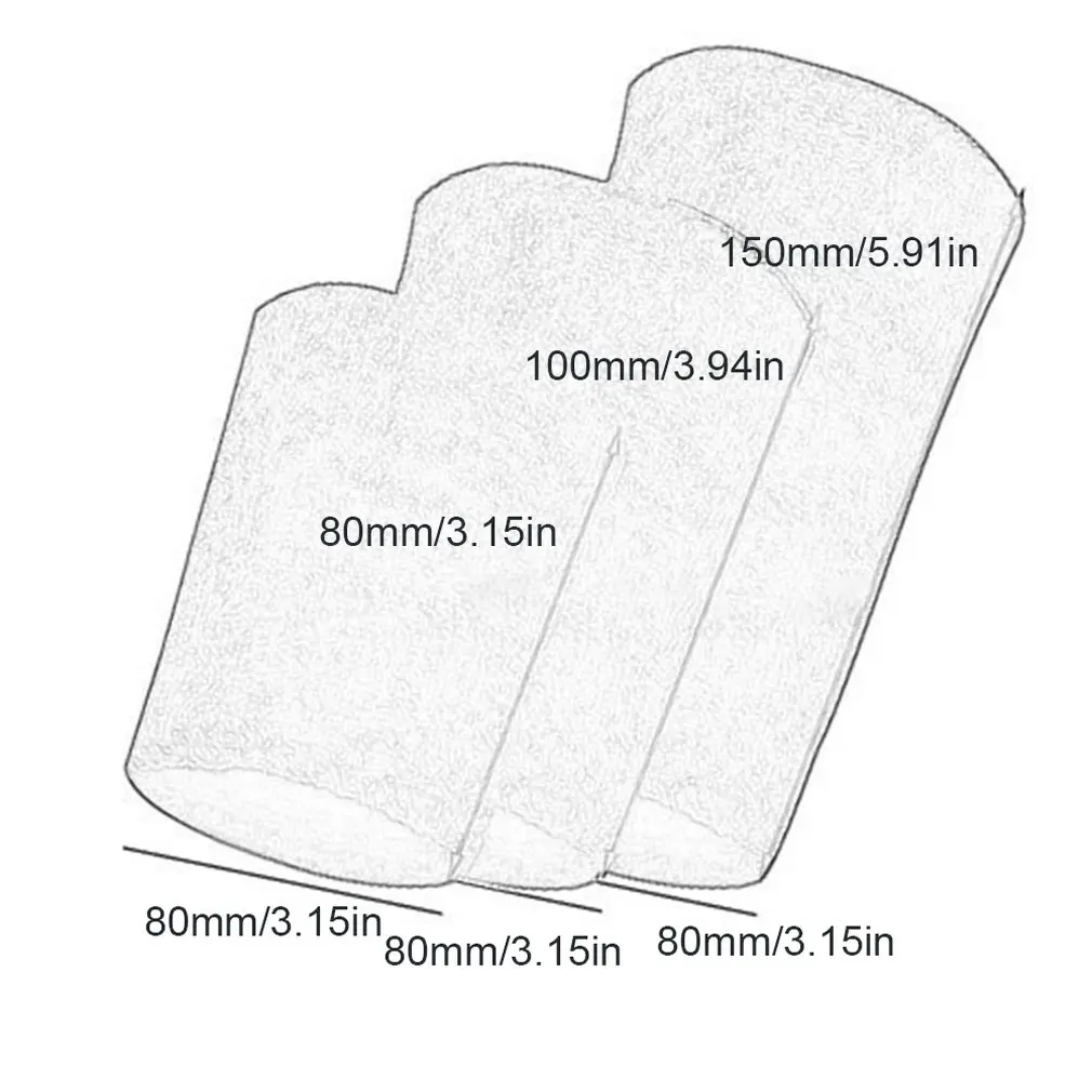 

Sports Terry Towel Embroidery Sweat ABSorption Outdoor Children Sweat ABSorption Breathable Elastic Long Cotton Wrist Neutral