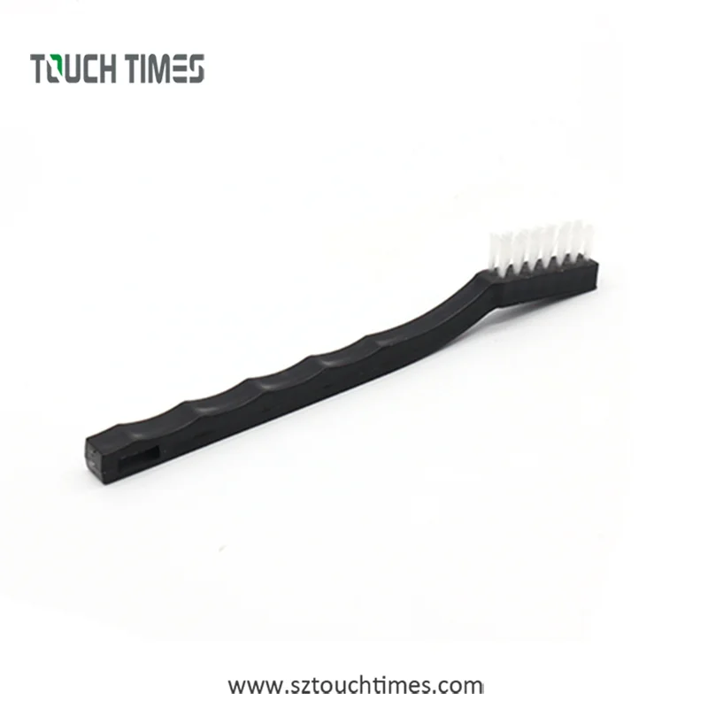 Wire brush white head double head stainless steel PBT wire brush copper cleaning decontamination and rust special brush