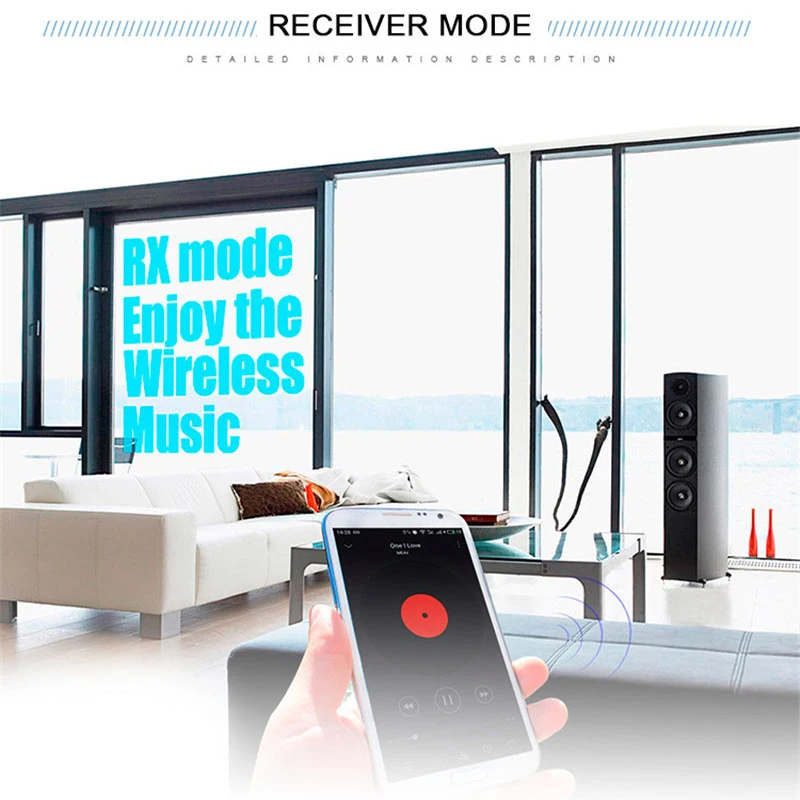 Новый беспроводной Bluetooth-совместимый аудиоприемник 5 0 передатчик USB три в одном
