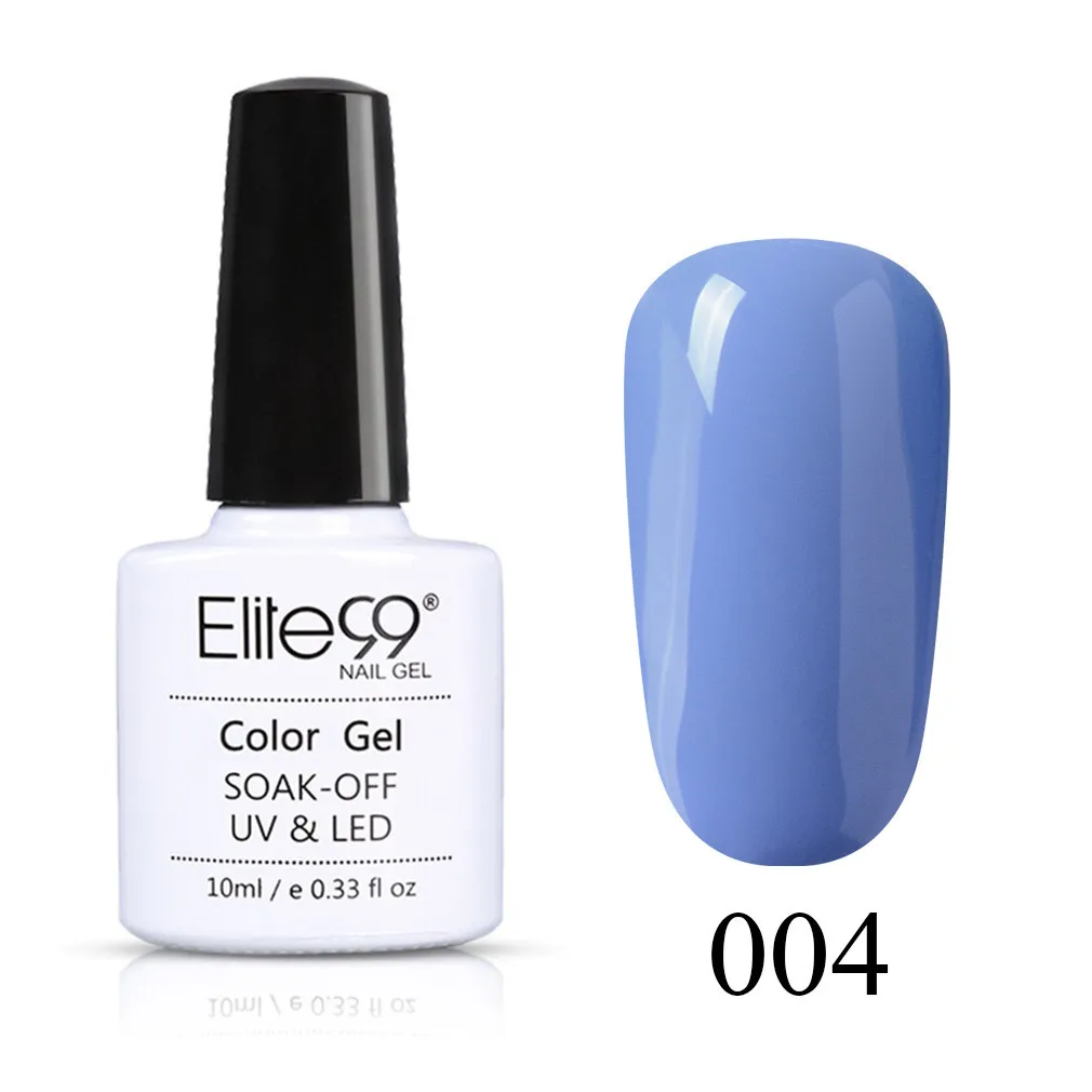 BU004 Elite99 10 мл винно-красный цвет УФ-гель для ногтей Чистый гель-лаки для ногтей гель-праймер длительное впитывание УФ гель для ногтей маникюр - Цвет: BU004
