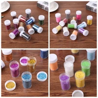 12 colors fine glitters bottle cap with holes mix nail glitter powder diy art decorations make cards painting shimmer and shine