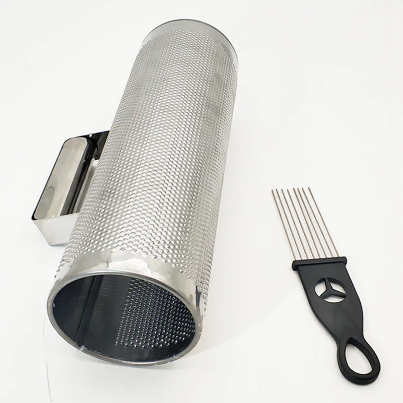 

Professional Large Stainless Steel Guiro with Scraper Latin Merengue Percussion Musical Instrument 12X4 Inch Open Ends
