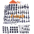 Набор строительных блоков сделай сам, армейские Полицейские собаки, спецназ, набор военного оружия, фигурки MOC, аксессуары, модель блока, детская игрушка