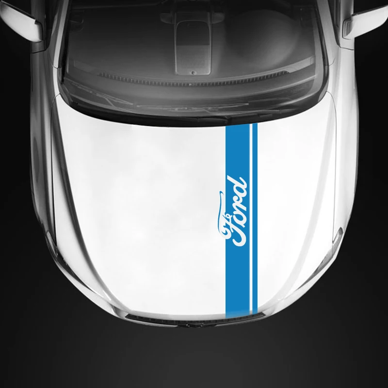 Автомобильная крышка капота автомобильные наклейки для Ford focus EcoSport ESCORT Mustang