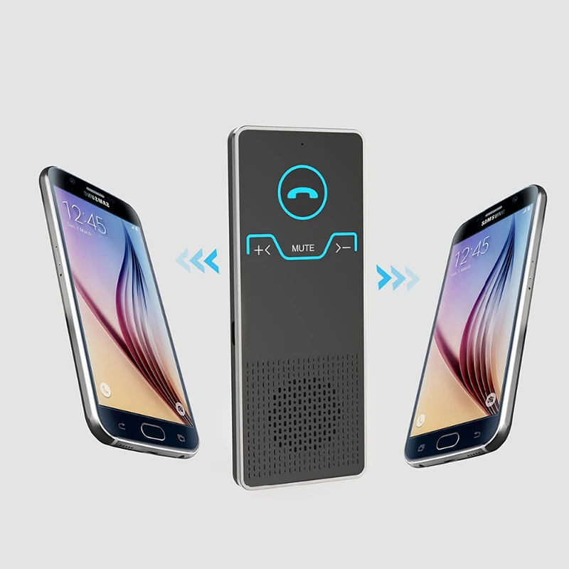 

Car Bluetooth Hands Free Kit Charger Noise Reduction for Sun Visor Mobile Phone NC99
