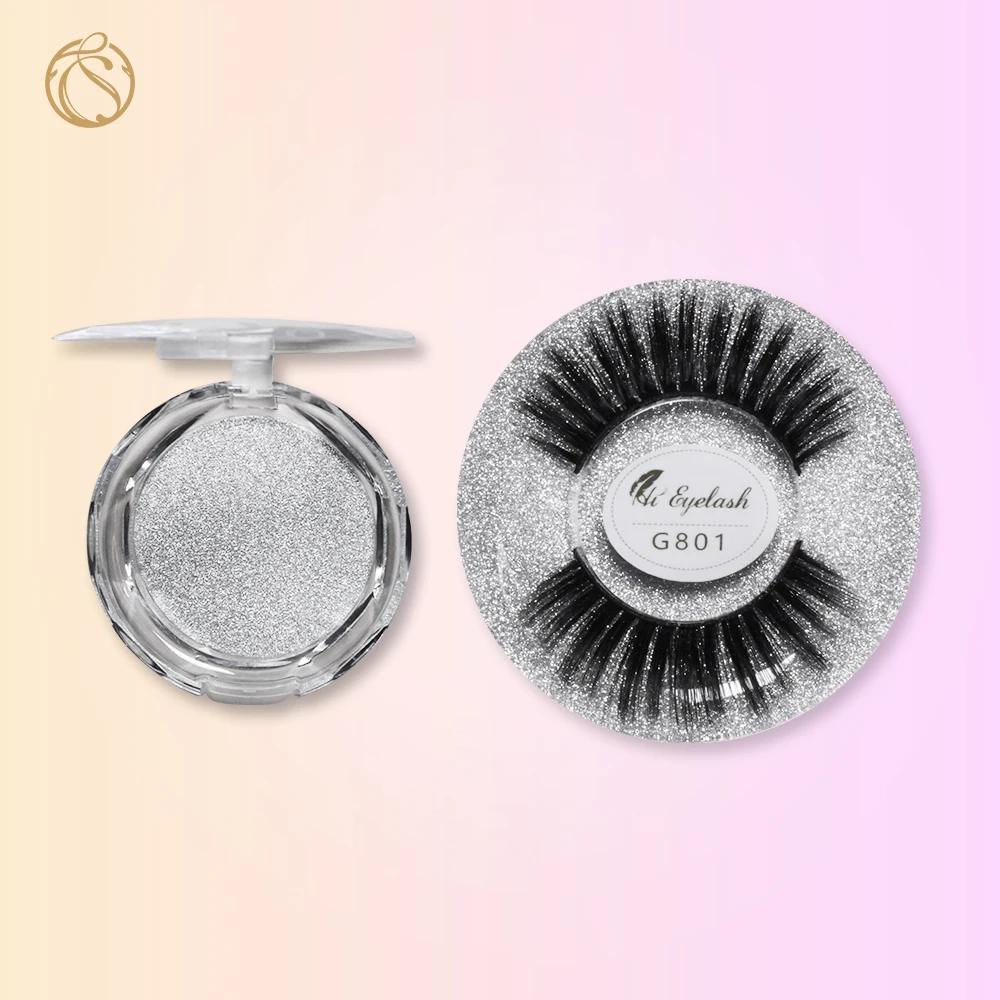 2020 Бесплатная индивидуальная Этикетка 3d норковые ресницы натуральные накладные