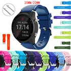 Силиконовый ремешок для Garmin touchs40 Vivoactive 3 4 Hr Move 3 Honor Magic, ремешок Forerunner 645 24555 158 Fenix Correa