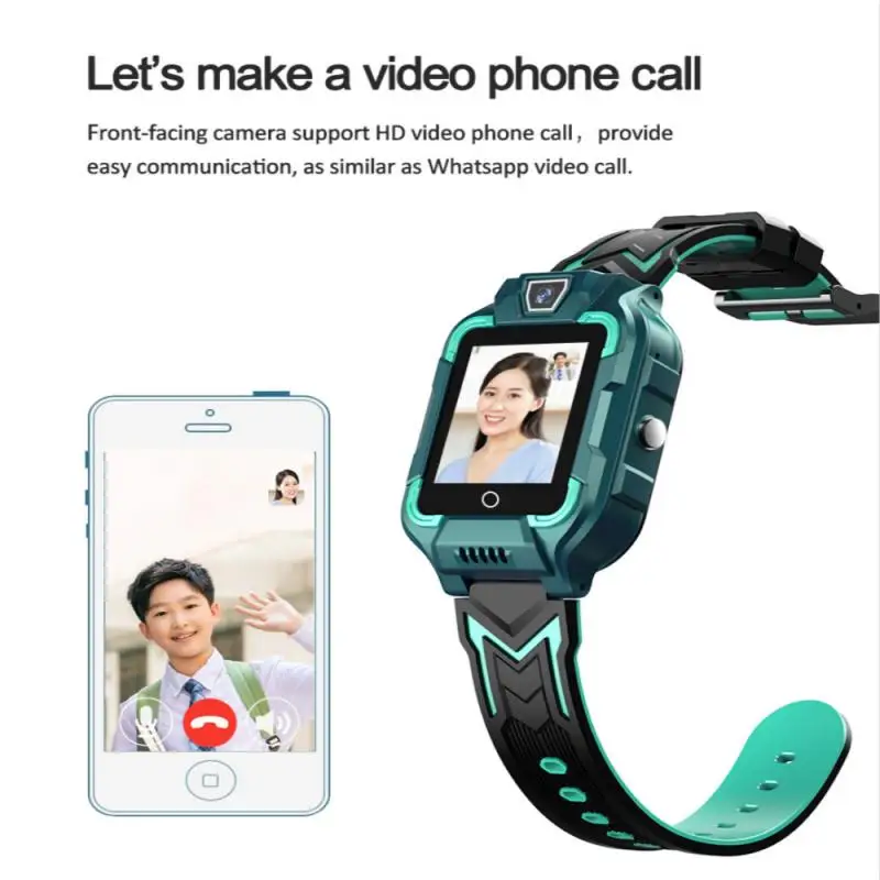 Детские Смарт-часы M66 4G Full Netcom / GPS позиционирование/видеозвонки/HD фотография IP67