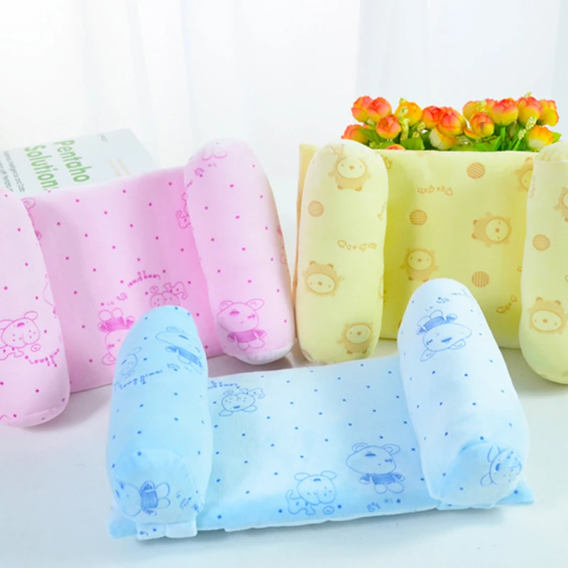 

Baby Stereotypes Pillow Infant Sleep Positioner Freely Adjustable Anti-bias Cotton Shaping Pillow Newborn Drawer Type