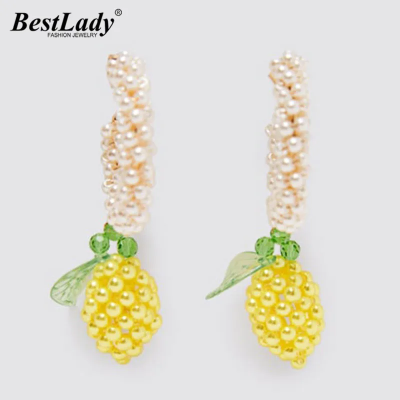 Женские Висячие серьги Best lady с кристаллами из блестящего стекла для свадьбы