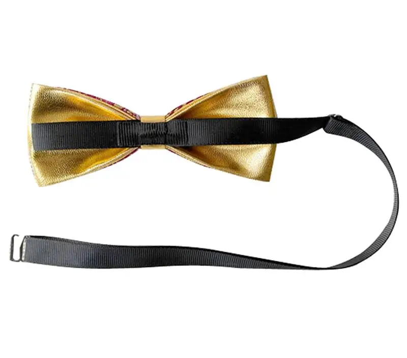 

Men's Bow Tie Neckwear Floral Jacquard Formal Wedding Necktie Fancy Black Printed Designer Bowtie Wedding Man Blue Gold