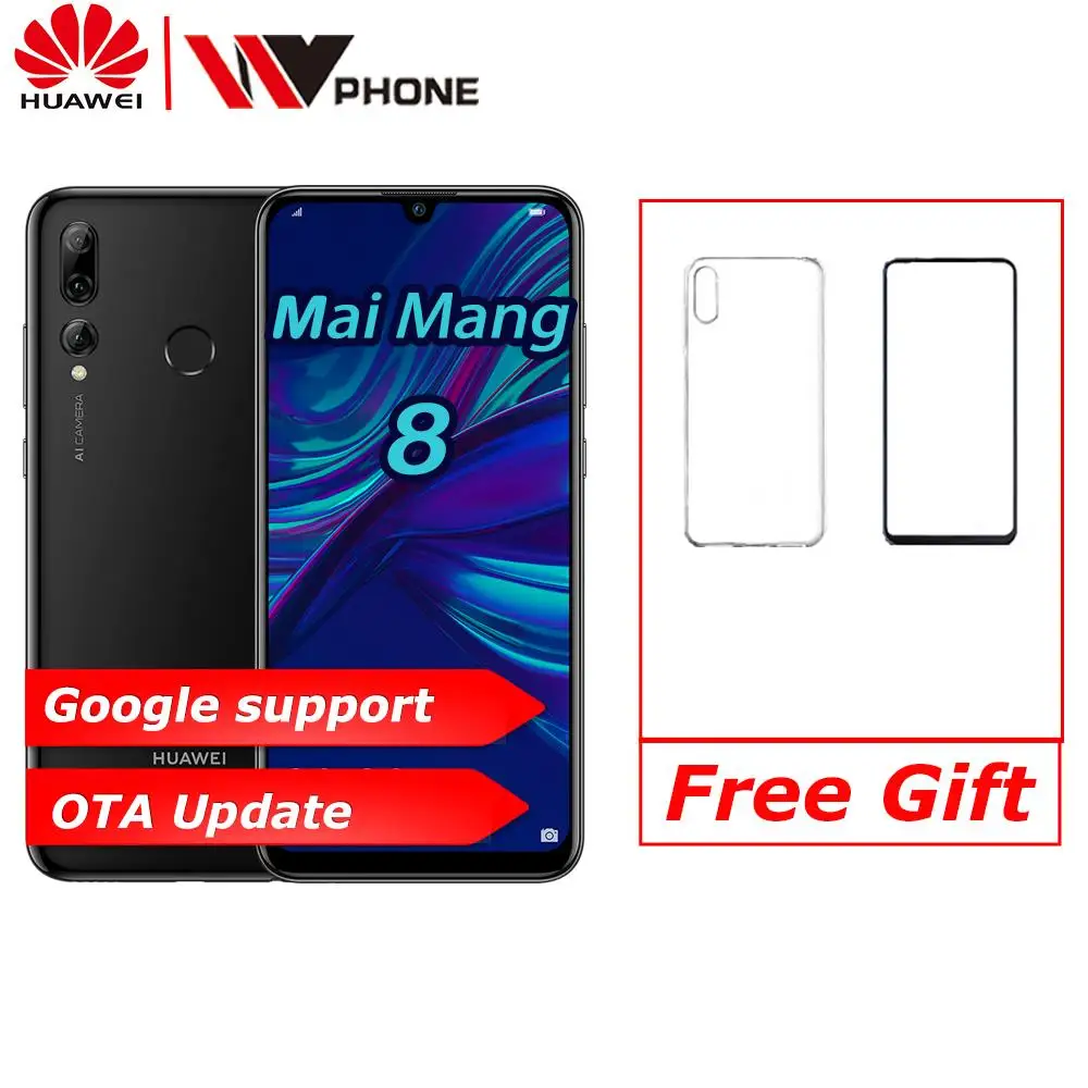 Оригинальный Huawei Maimang 8 смартфон 6 21 дюймов TFT LCD 2340*1080 экран Hisilicon Kirin 710