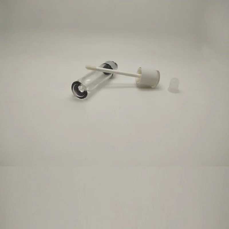 Пустой тюбик для блеска губ объемом 5 мл круглая прозрачная упаковка макияжа