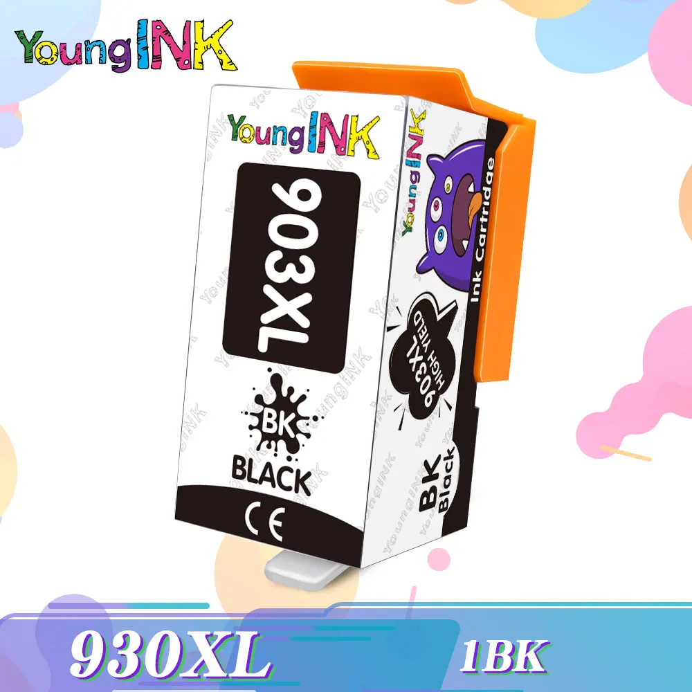 

BLACK Compatible For hp 903 HP903 903XL ( HP907 ) ink cartridges For HP Officejet Pro 6950 6960 6962 6963 6965 6966 printer