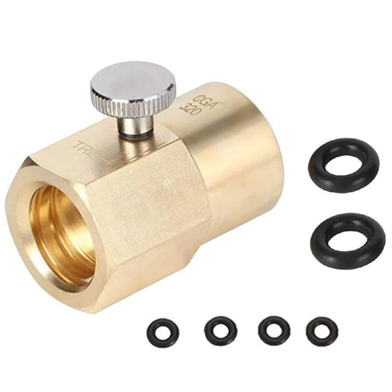 Бытовая Сода бутылки соды воды цилиндр СО2 пополнения Соединительный адаптер