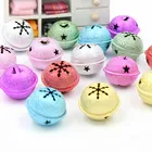 3 шт., новогодние металлические колокольчики для украшения ёлки