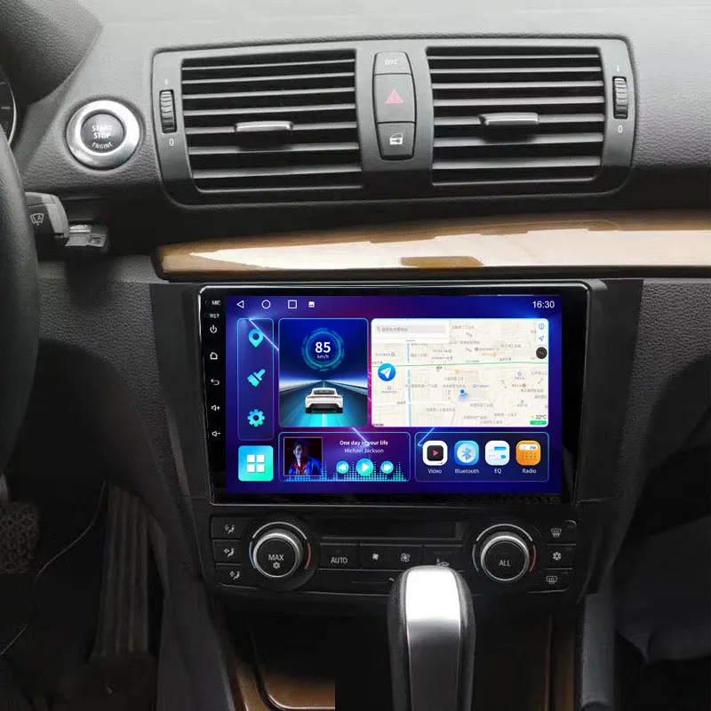 $127.49 QT10 Android 10.0 Car Radio For BMW 1 Series E81 E82 E87 E88 AT 2004 - 2012 GPS DSP Carplay IPS Multimedia Serero Auto 1280*720P