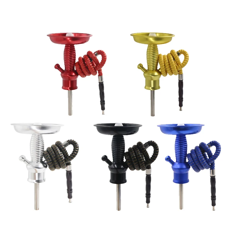 1 шт. под давлением алюминиевых кальян наргиле ствол кальяна комплект для бутылки