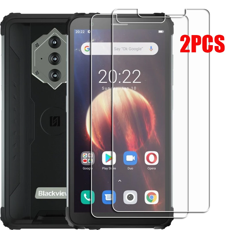 

2 шт., защитное закаленное стекло для экрана blackview bv6600