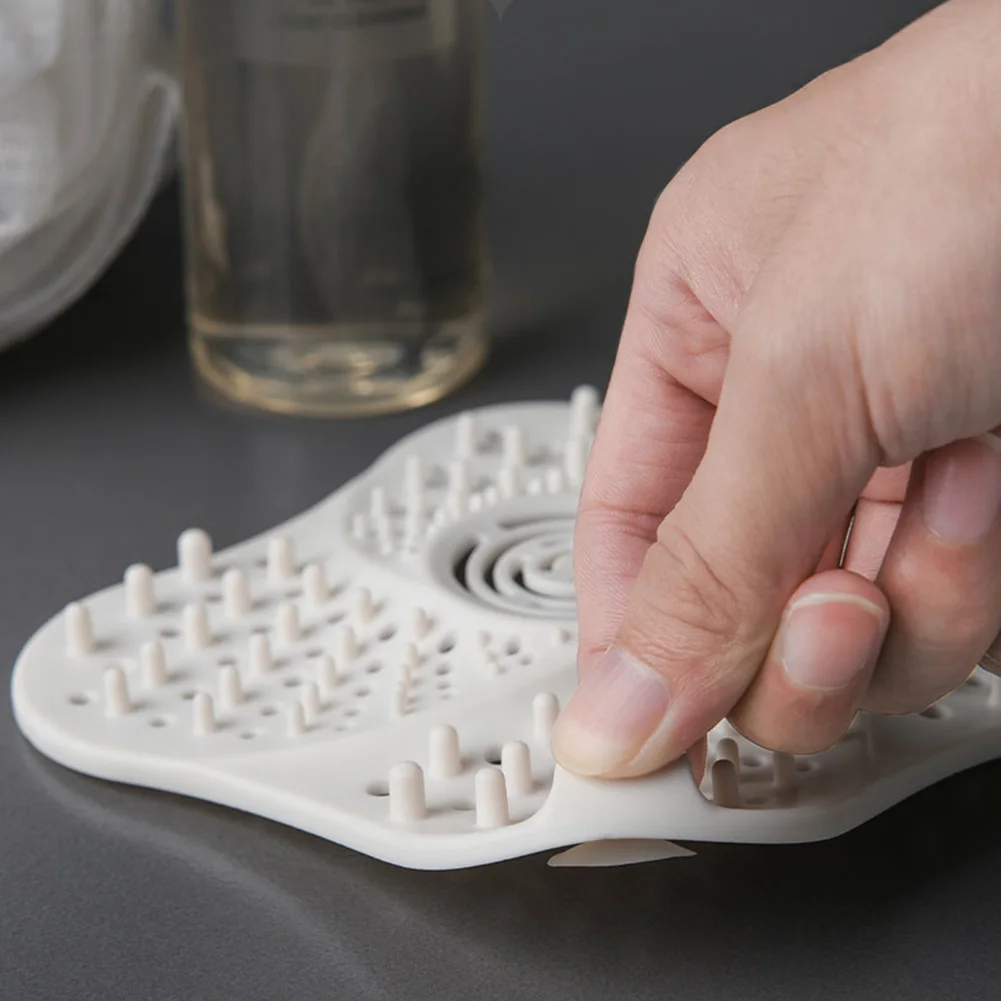 Ситечко для слива волос в ванную комнату антиблокирующее ситечко душа напольное