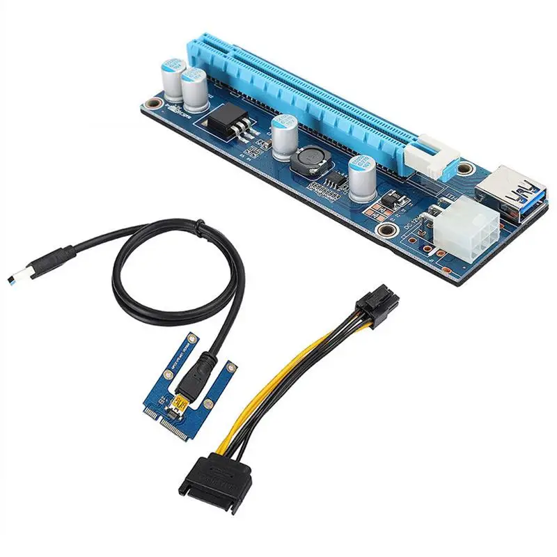 Карта расширения Mini PCI-E к PCI Express 16X карта MPCIe в слот майнинга для ноутбука внешняя