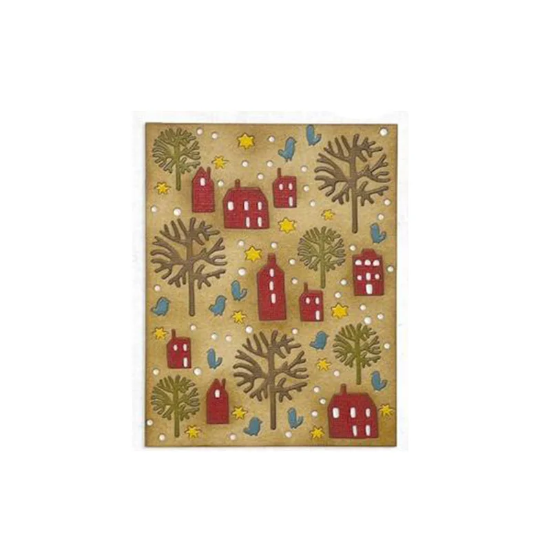 

Ретро-трафареты для Хэллоуина сельской местности, рельефный шаблон для высечки, рельефный шаблон, трафареты для высечки, Новое поступление ...