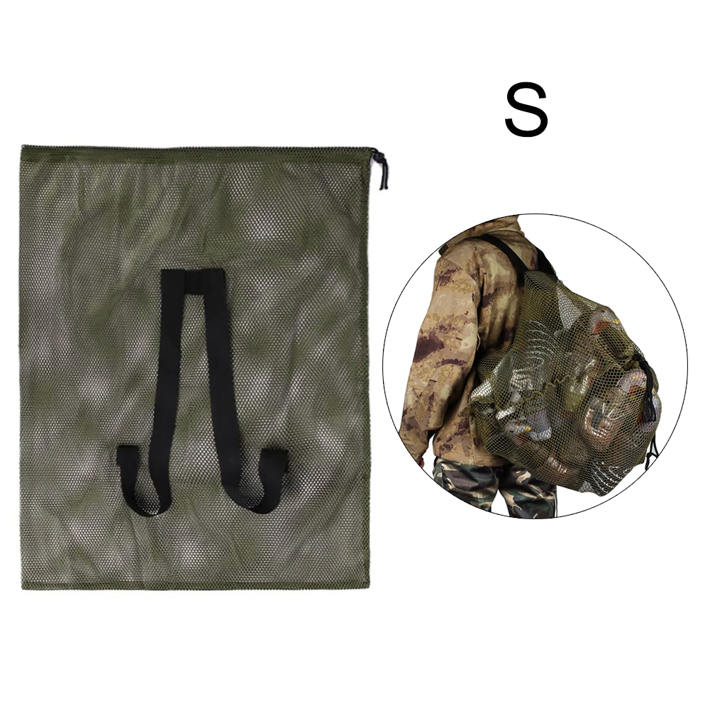 Охотничьи регулируемые плечевые ремни сетчатые мешки для приманки
