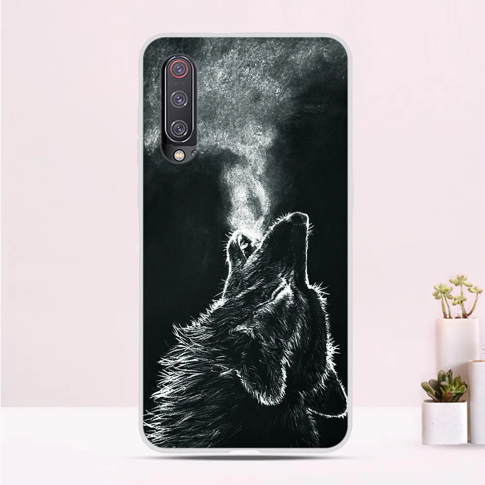 Чехол для Xiaomi Mi 9 мягкий силиконовый чехол с 3D рисунком чехлы Xiomi Mi9 SE