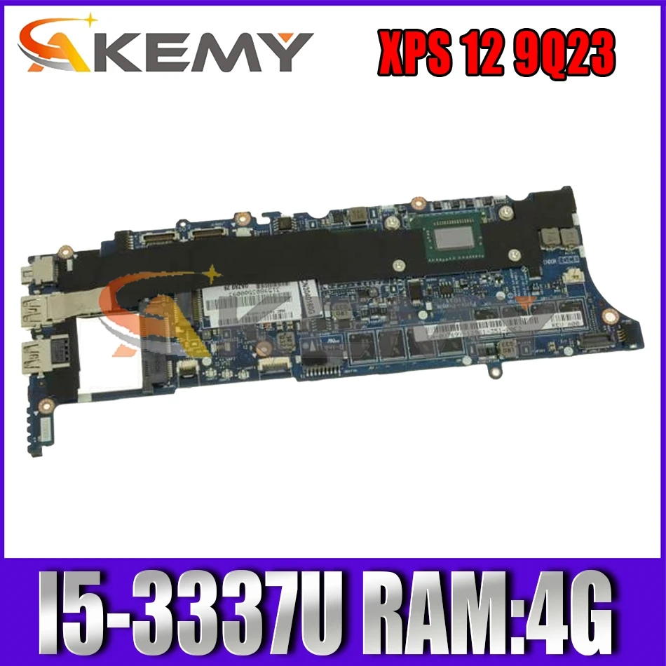

LA-8821P для DELL XPS 12 9Q23 материнская плата для ноутбука CN-0KTJW6 0KTJW6 KTJW6 с SR0XL I5-3337U RAM:4G100% полностью протестирована ОК