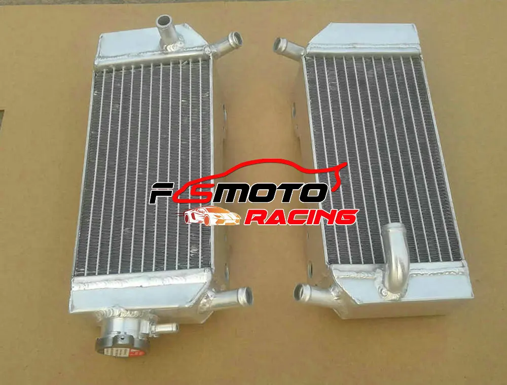 Левая и правая сторона алюминиевый радиатор для Honda CRF 250 R X CRF250R 2004-2009 CRF250X 2004-2016 CRF250