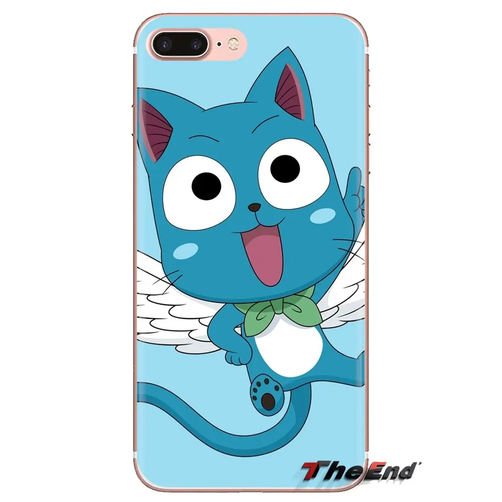 Для samsung Galaxy S3 S4 S5 мини S6 S7 край S8 S9 S10 Plus Note 3 4 5 8 9 прозрачные мягкие чехлы Fairy Tail |