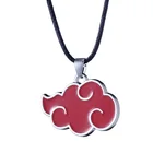 Цепочка с подвеской в виде красного облака для женщин и мужчин, креативное аниме ожерелье для косплея унисекс, веревочная цепочка с облаками, ювелирное изделие B098
