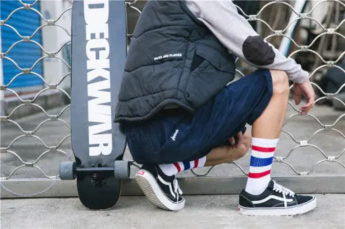 Фирменная новинка мужские носки для мужчин с круглым вырезом в полоску рисунок