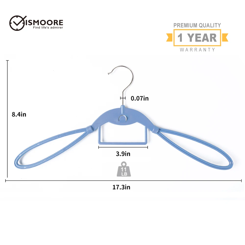 Крылья вешалка широкое плечо для костюма Bump Free Экономия пространства съемная