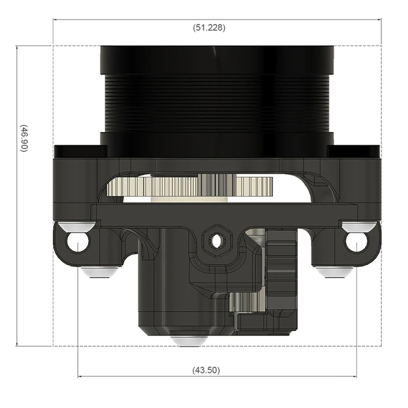 new 3d printer parts sherpa mini light weight extruder for voron 2 4 bmg ender 3 cr 10 drive double gear extrusion accessories free global shipping