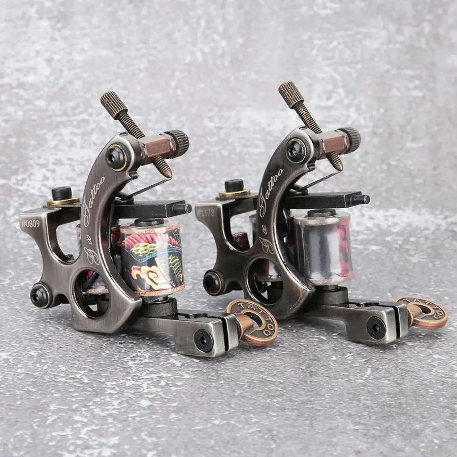 2шт профессиональная катушка тату машина для подводки шейдера красоты тело